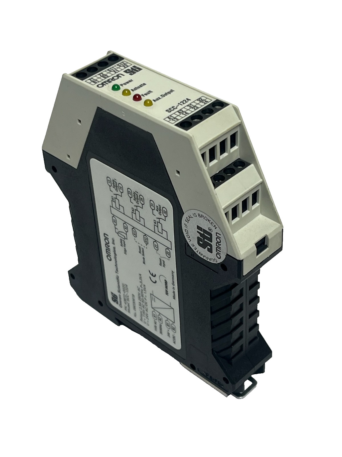 Omron SCC-1224 Safety Edge Controller 43872-0020 120/240V AC
