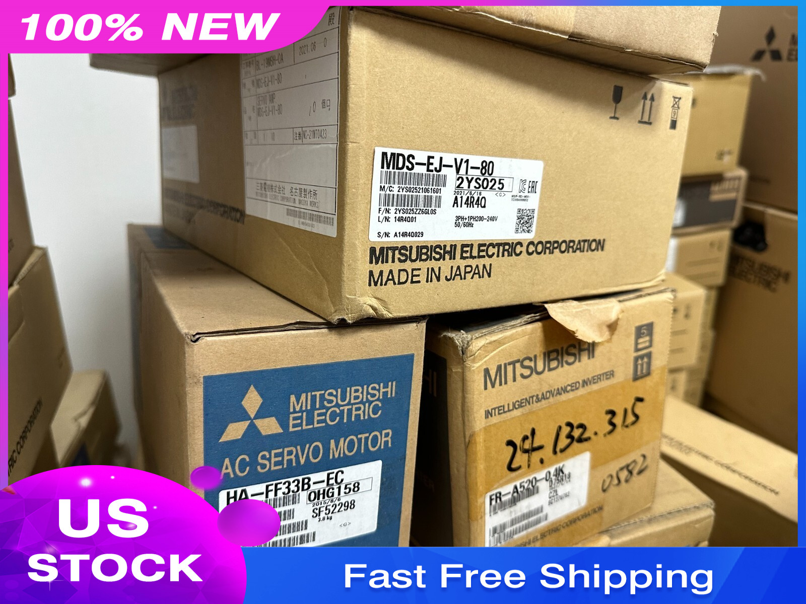 1PCS Brand New In Box MITSUBISHI PLC AJ71C24-S3 Fast ship with warranty
