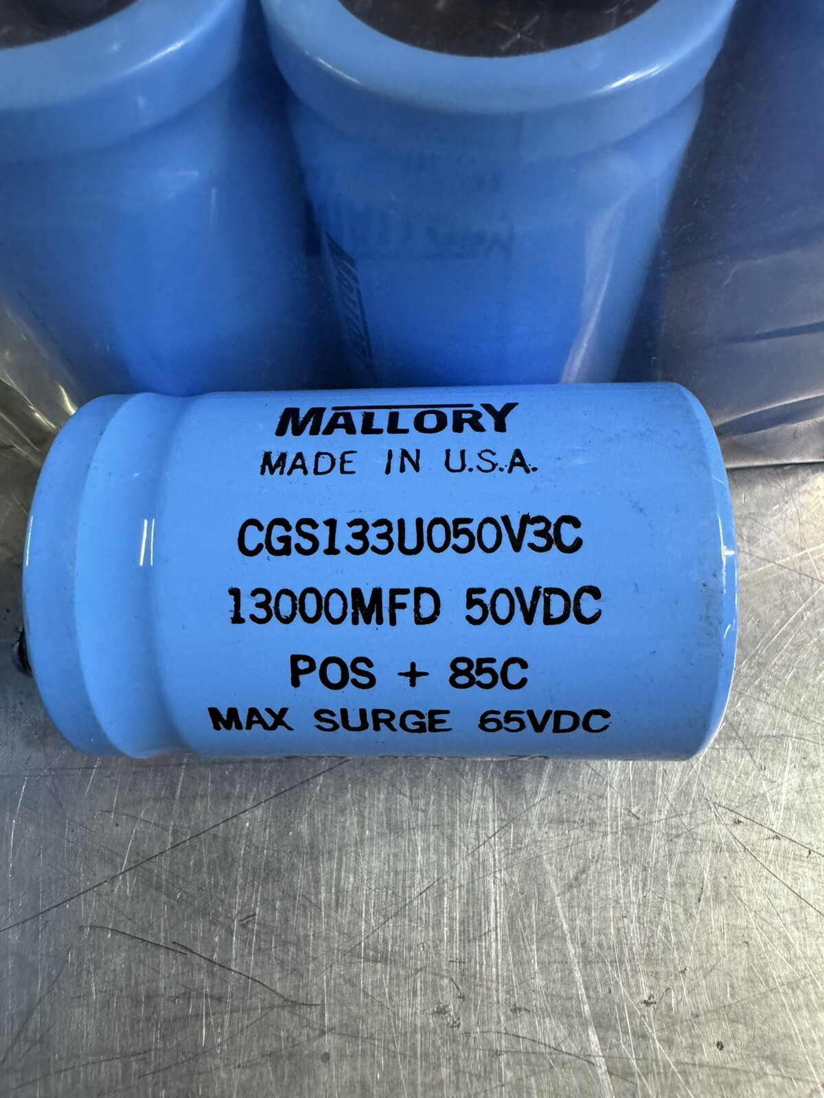 Lincoln SP 200 Welder Parts S13490-78 Capacitor 13000MDF 50V Dc NEW REPLACEMENT