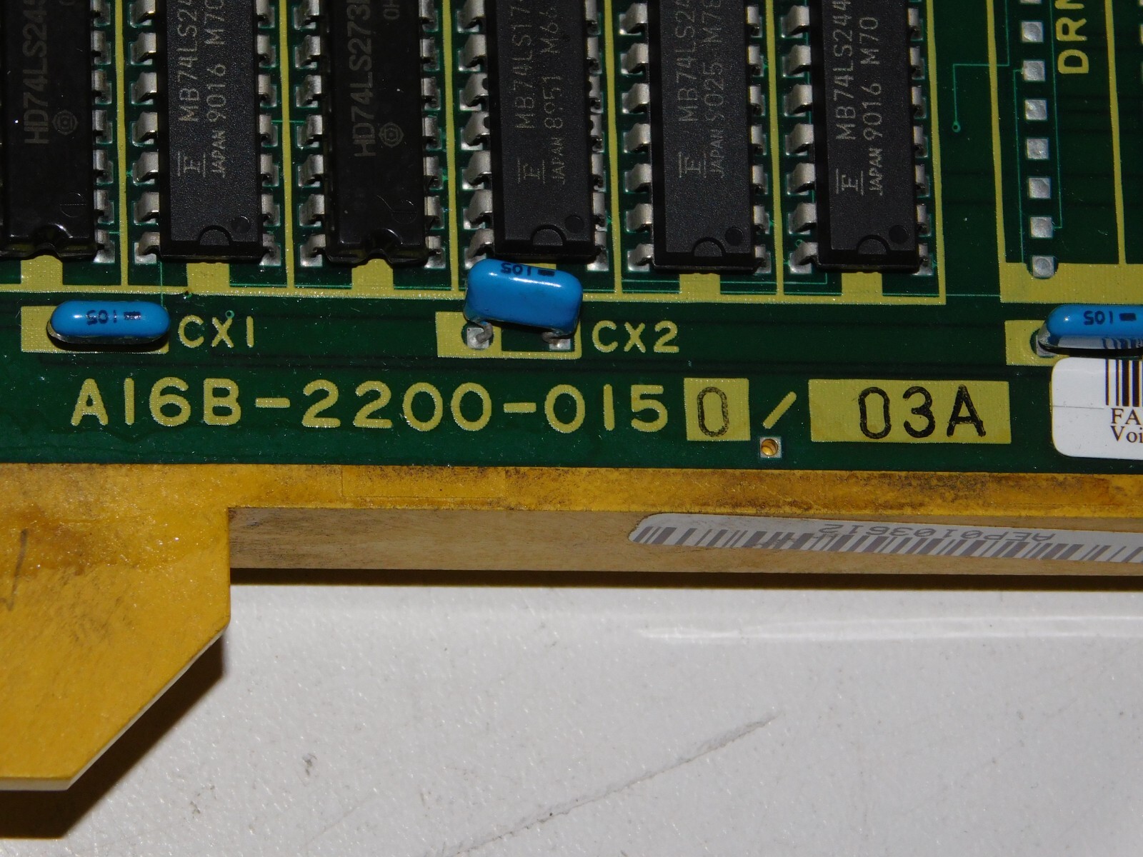 Fanuc A16B-2200-0150/03A Conversational CPU Circuit Board Module Card GE Unit