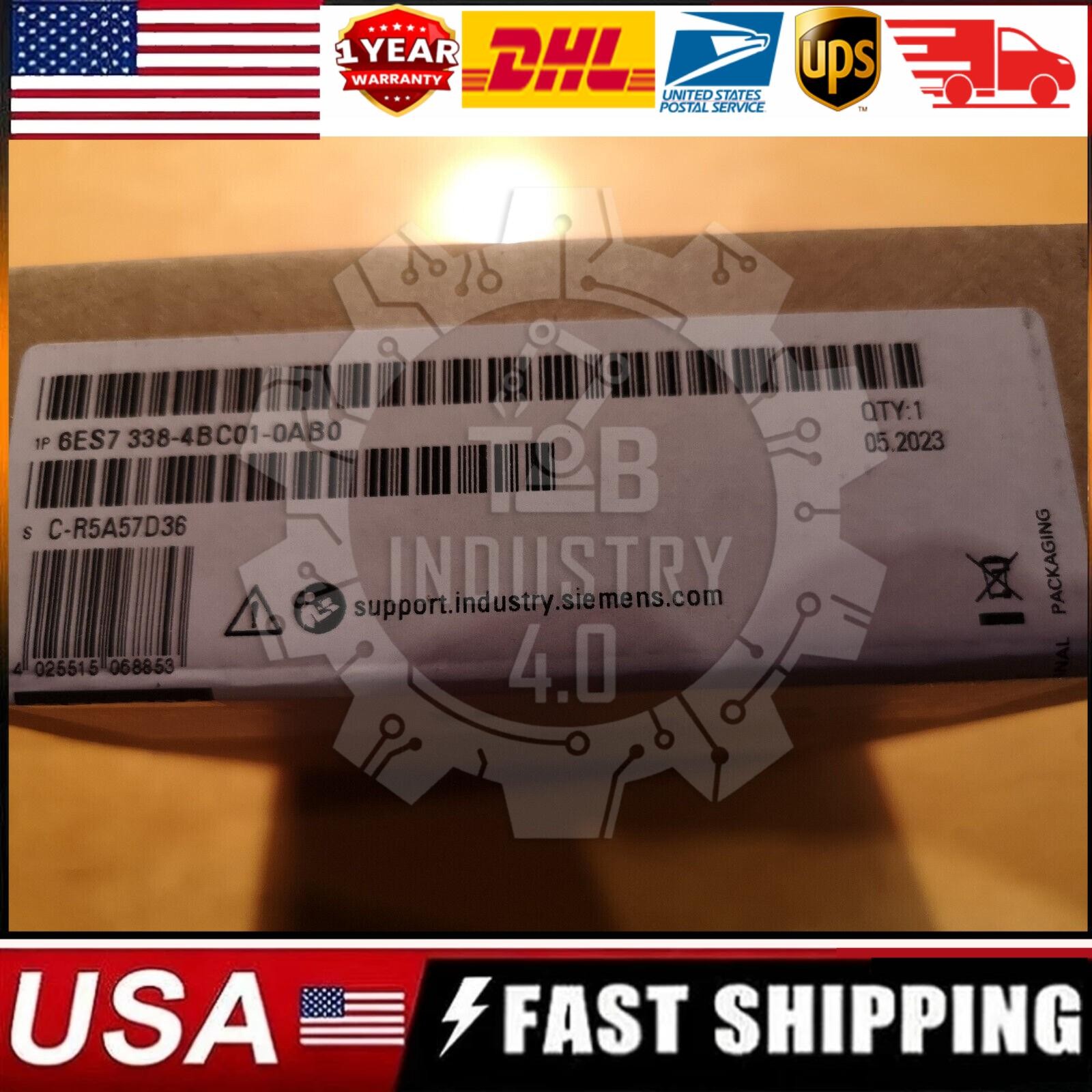 Simatic S7-300 SignalbauGruppe 6ES7338-4BC01-0AB0 Neu Factory sealed