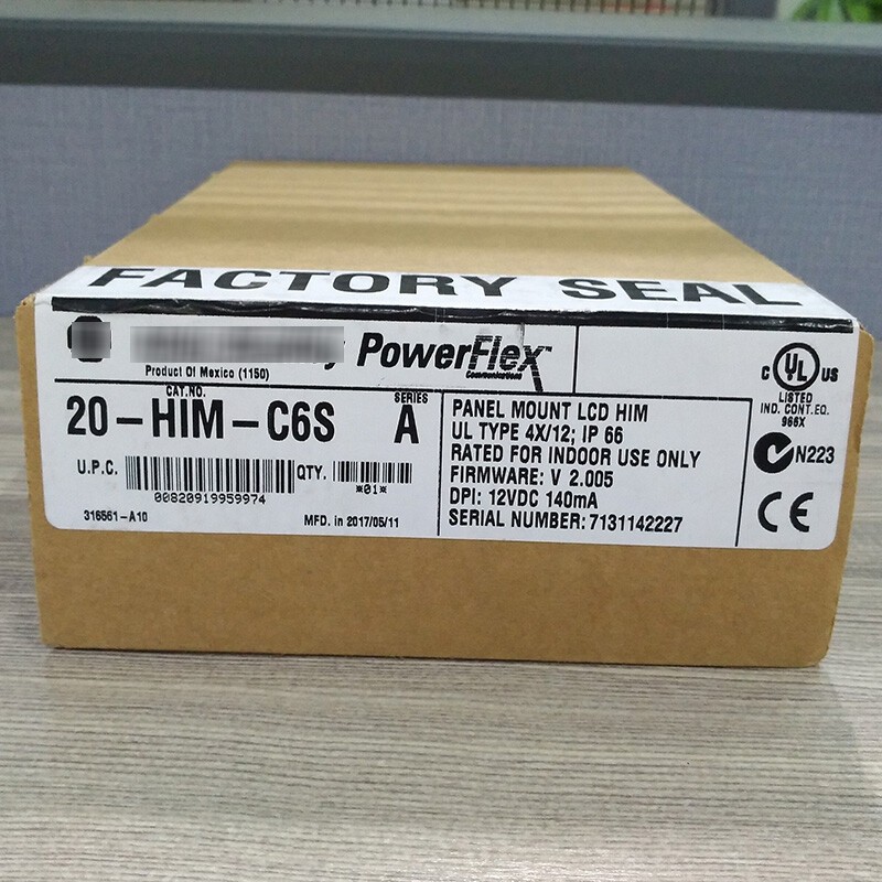 20-HIM-C6S Panel Mount LCD Motor Control 20HIMC6S New Allen-Bradley US Free Tax