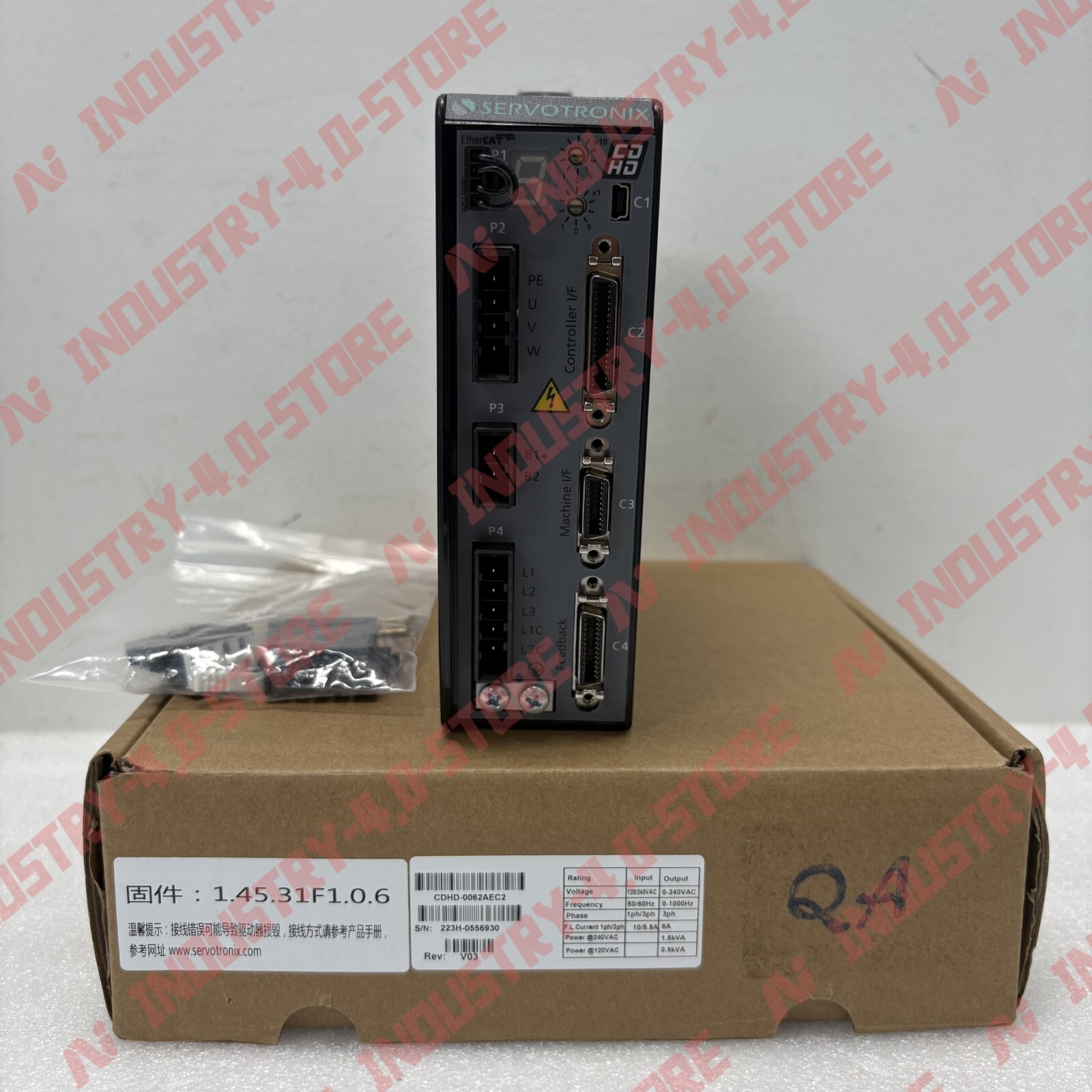 1PCS New Servotronix CDHD-0062AEC2 Servo Driver