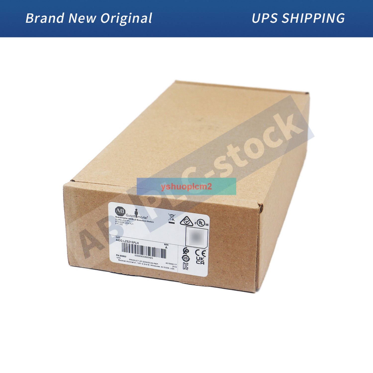 New A~B 440G-LZS21SPLH Guardmaster 440G-LZ Guardlock Switch