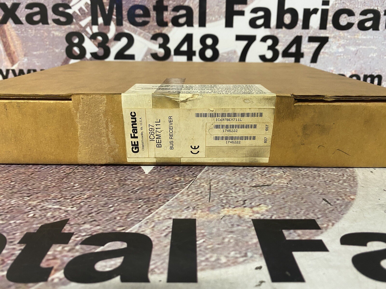 GE Fanuc IC697BEM711L Bus Receiver Module High Speed Parallel Bus Expansion.