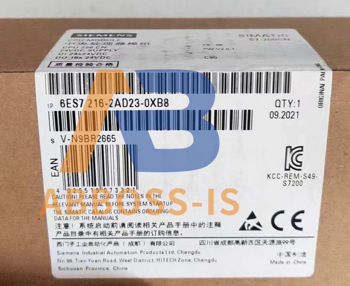 1PC Unopened Brand New Siemens PLC 6ES7 216-2AD23-0XB8 6ES7216-2AD23-0XB8