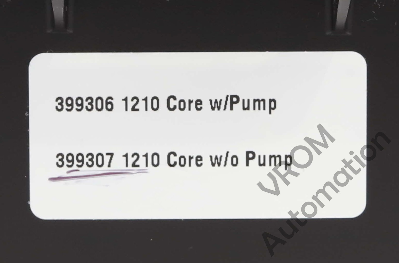 Surplus Videojet 399307 Ink Core Without Pump for Videojet 1210