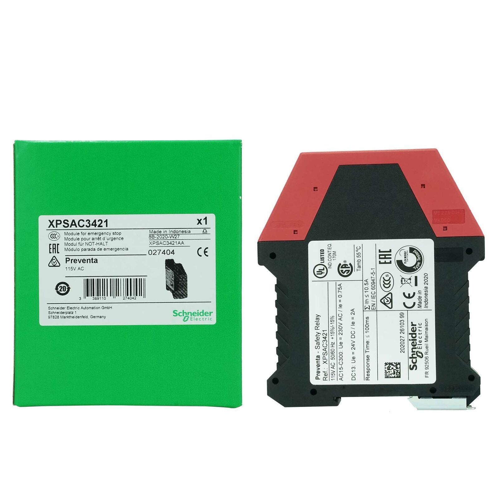 1PC Brand New Schneider XPSBAC34AP Alternative XPSAC3421 XPSAC3421 Fast Delivery
