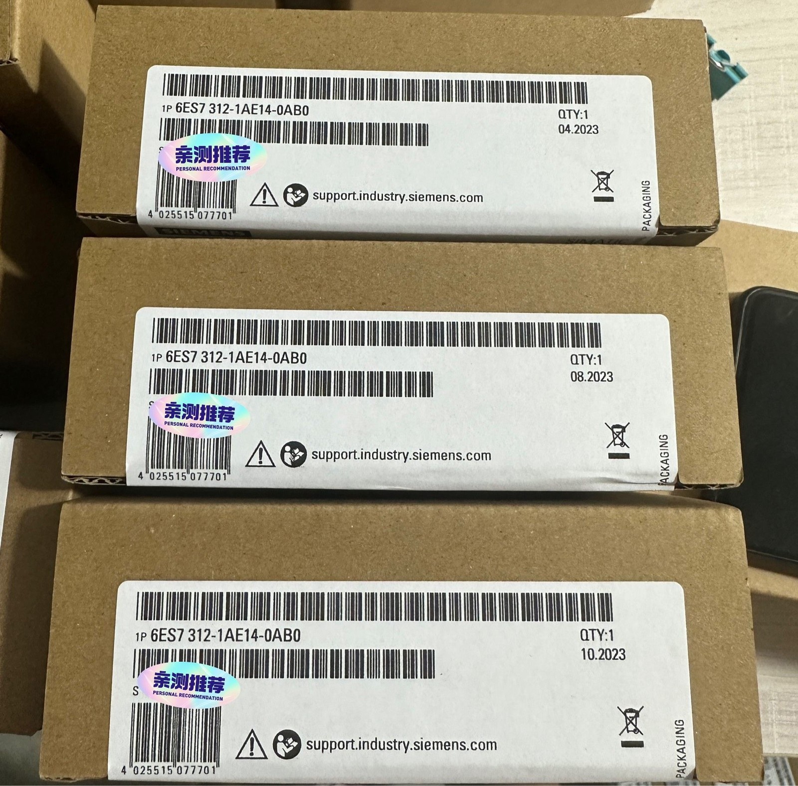 Siemens 6ES7312-1AE14-0AB0 SIMATIC S7-300 CPU Module Simatic