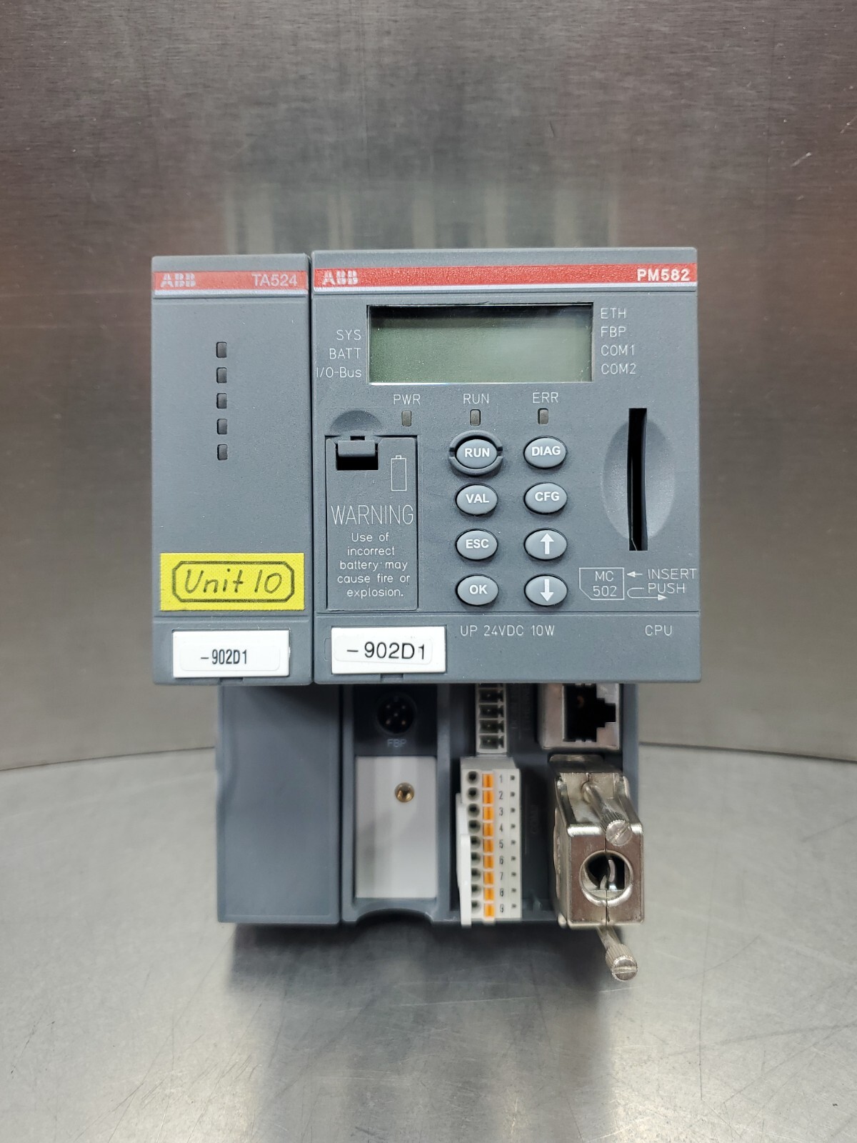 ABB PM582-ETH 512kB ETHERNET (1SAP140200R0170) CPU Module Unit. 3B-11