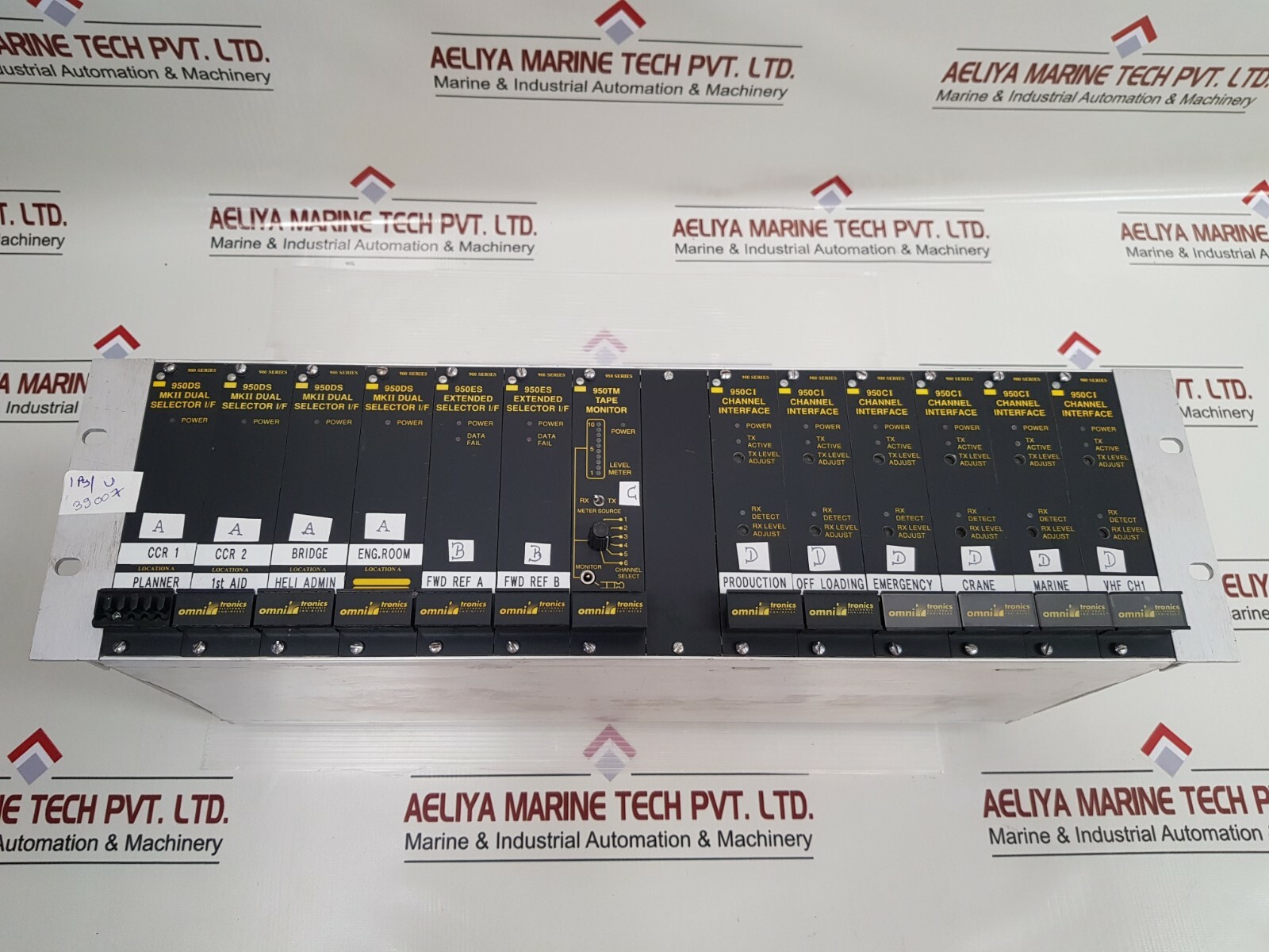 OMNITRONICS 950CI 900/950 Series Channel Interface Unit With Rack