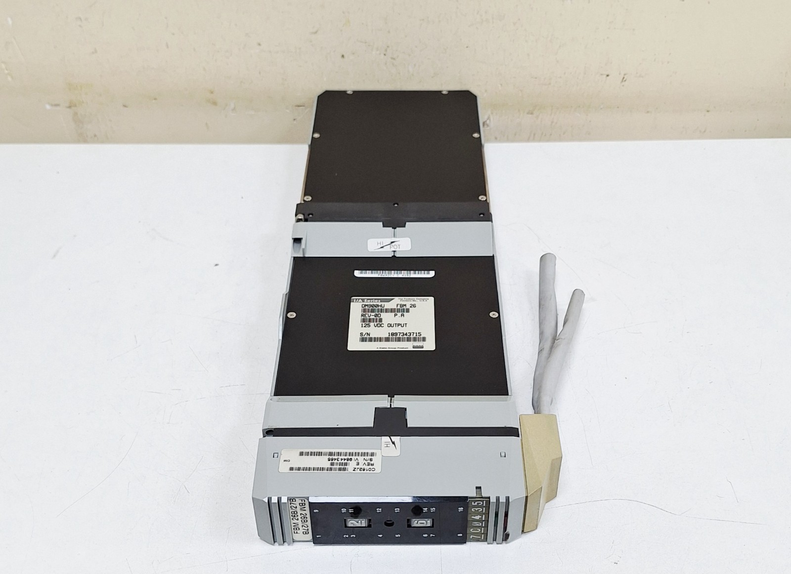 Foxboro DM900HU FBM 26 / REV-0D / P.A / I/A Series PLC Module 125 VDC Output