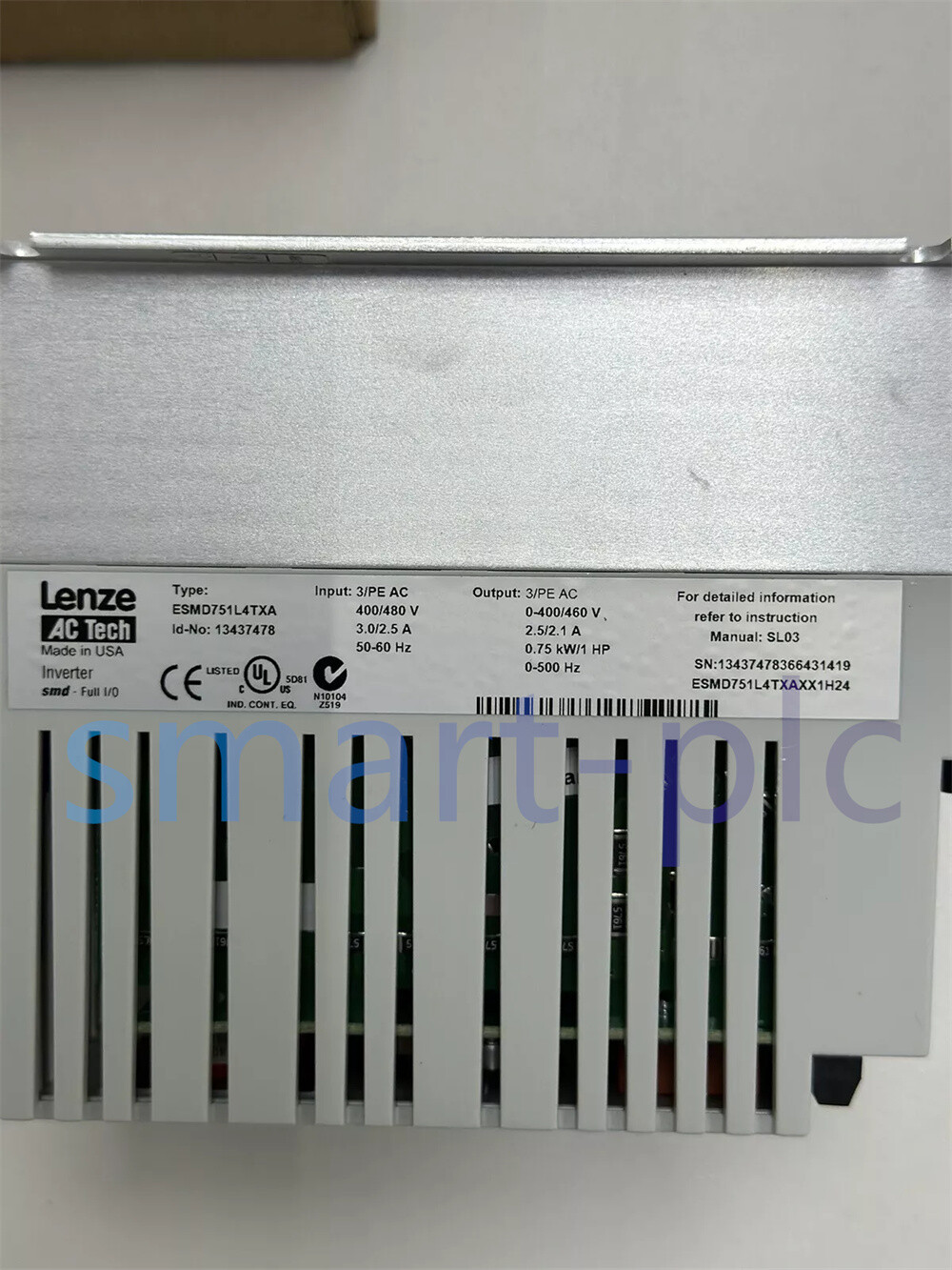 Lenze ESMD751L4TXA INVERTER ESMD751L4TXA New Expedited Shipping 1PCS