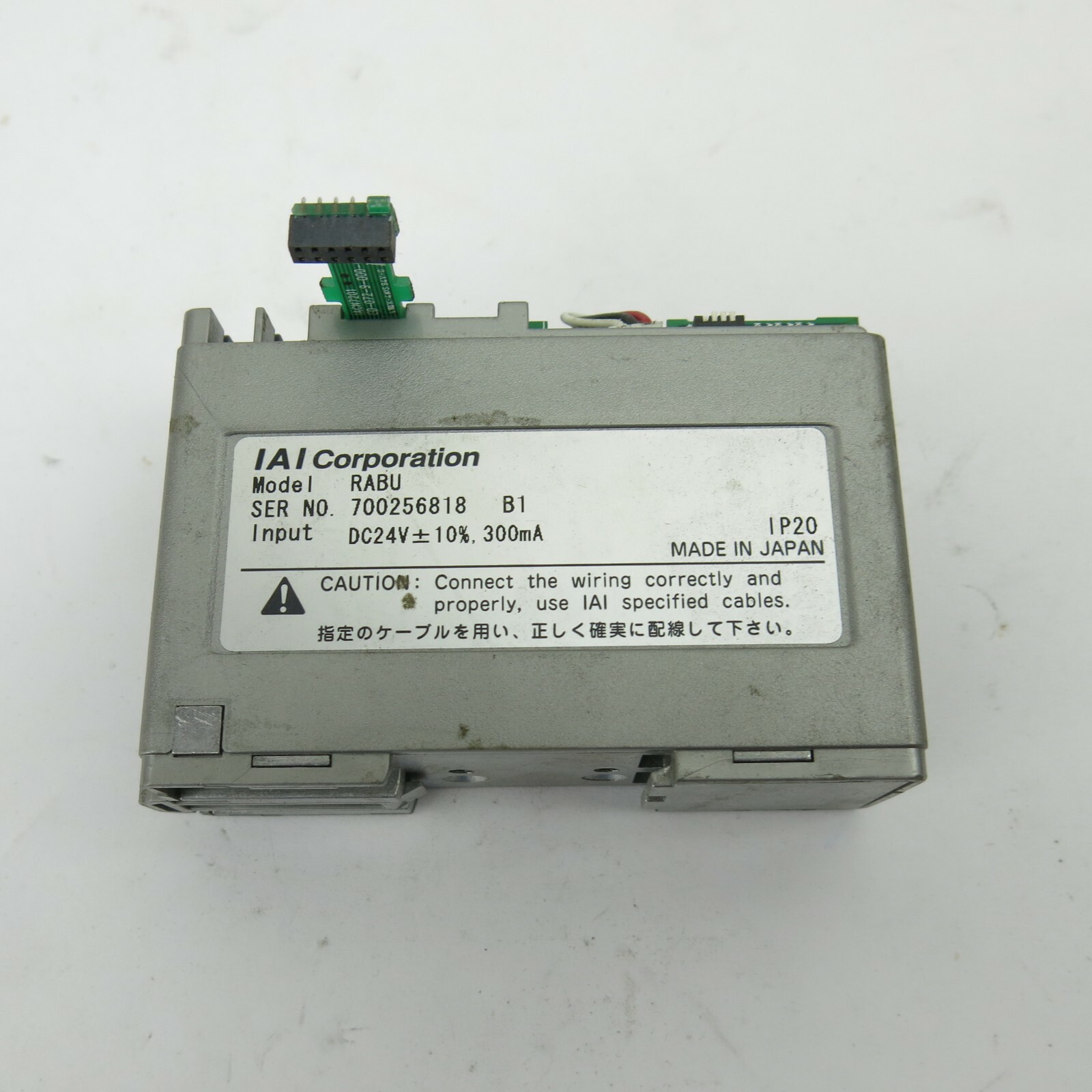IAI Corporation RABU Robotics Servo Controller 24V Japan