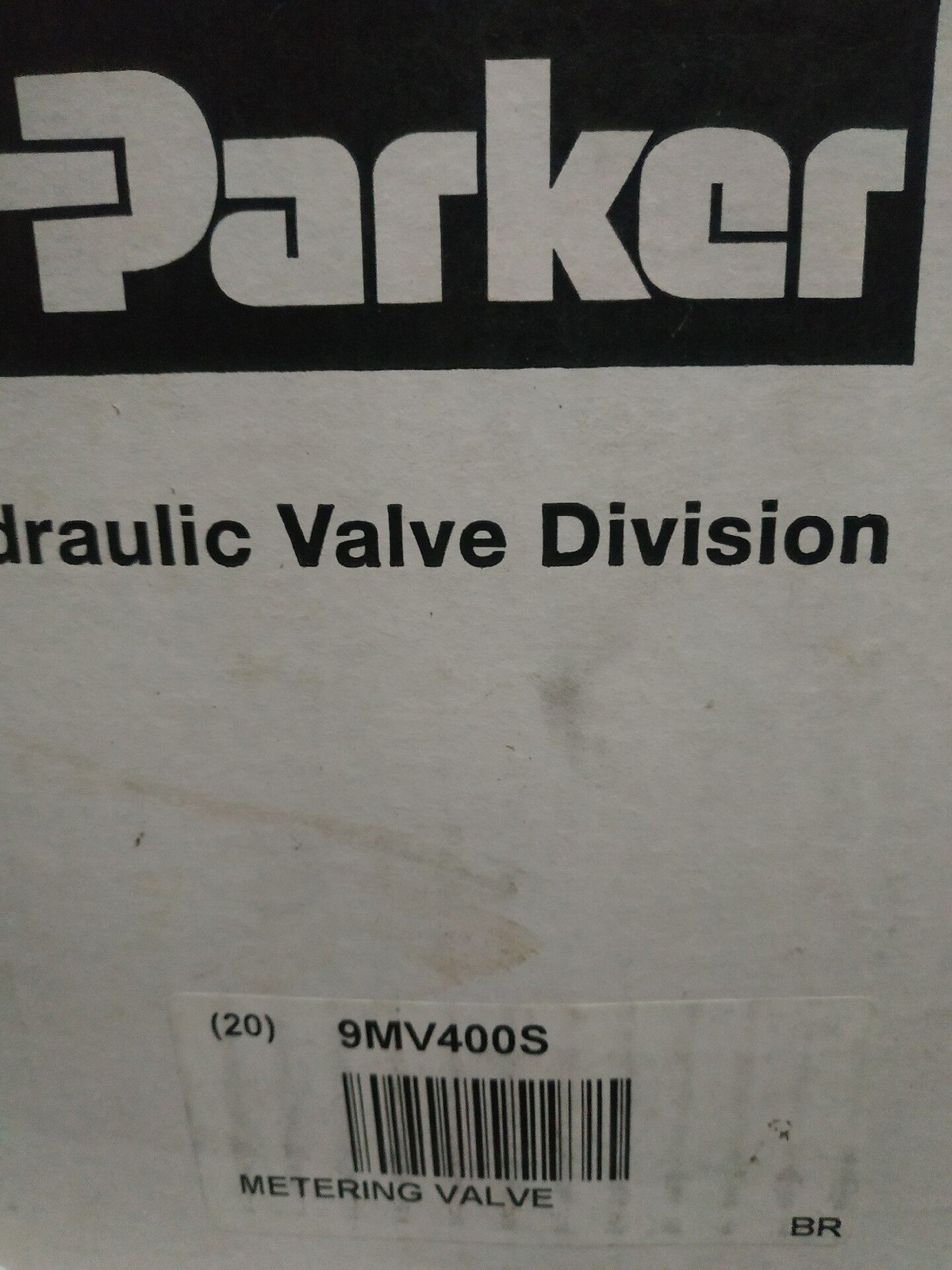 one New Parker 9N400S Shut-off Needle Valve