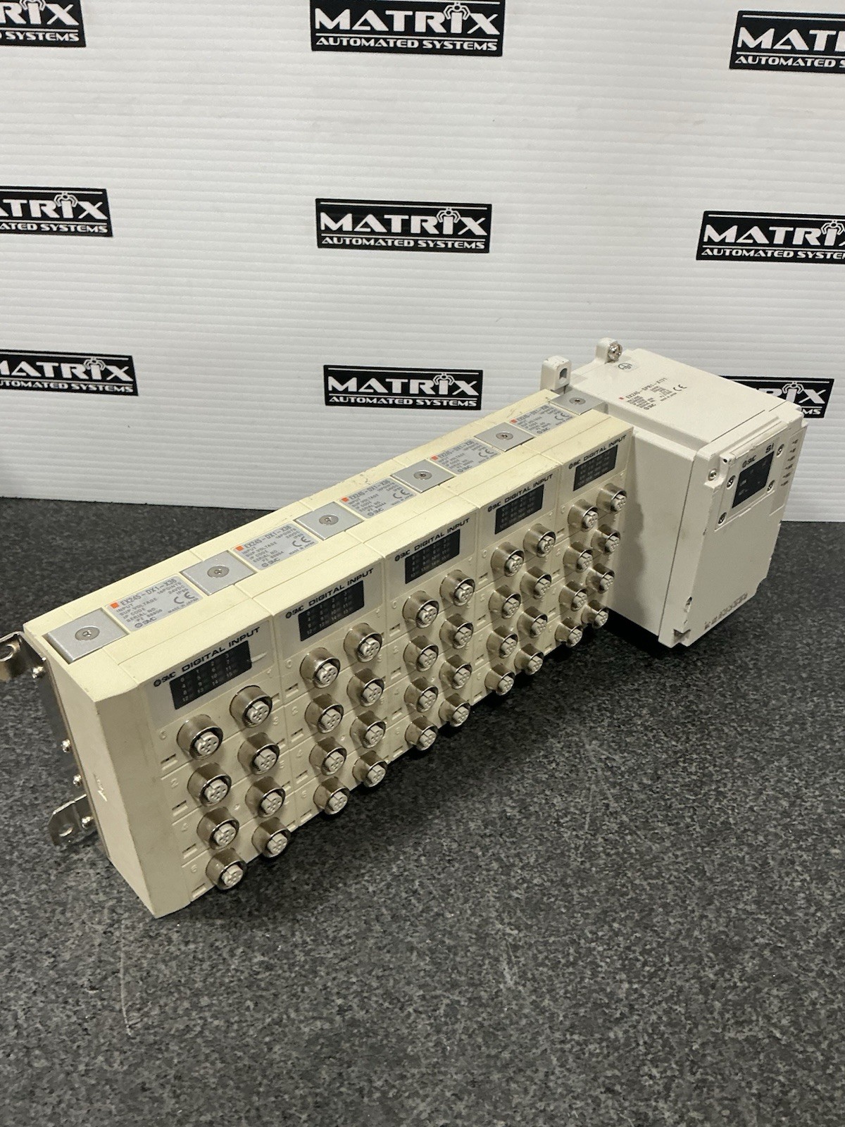 Smc EX245-SPR1-X171 Valve Terminal Module W/5 EX245-DX1-X36 Drive Interface
