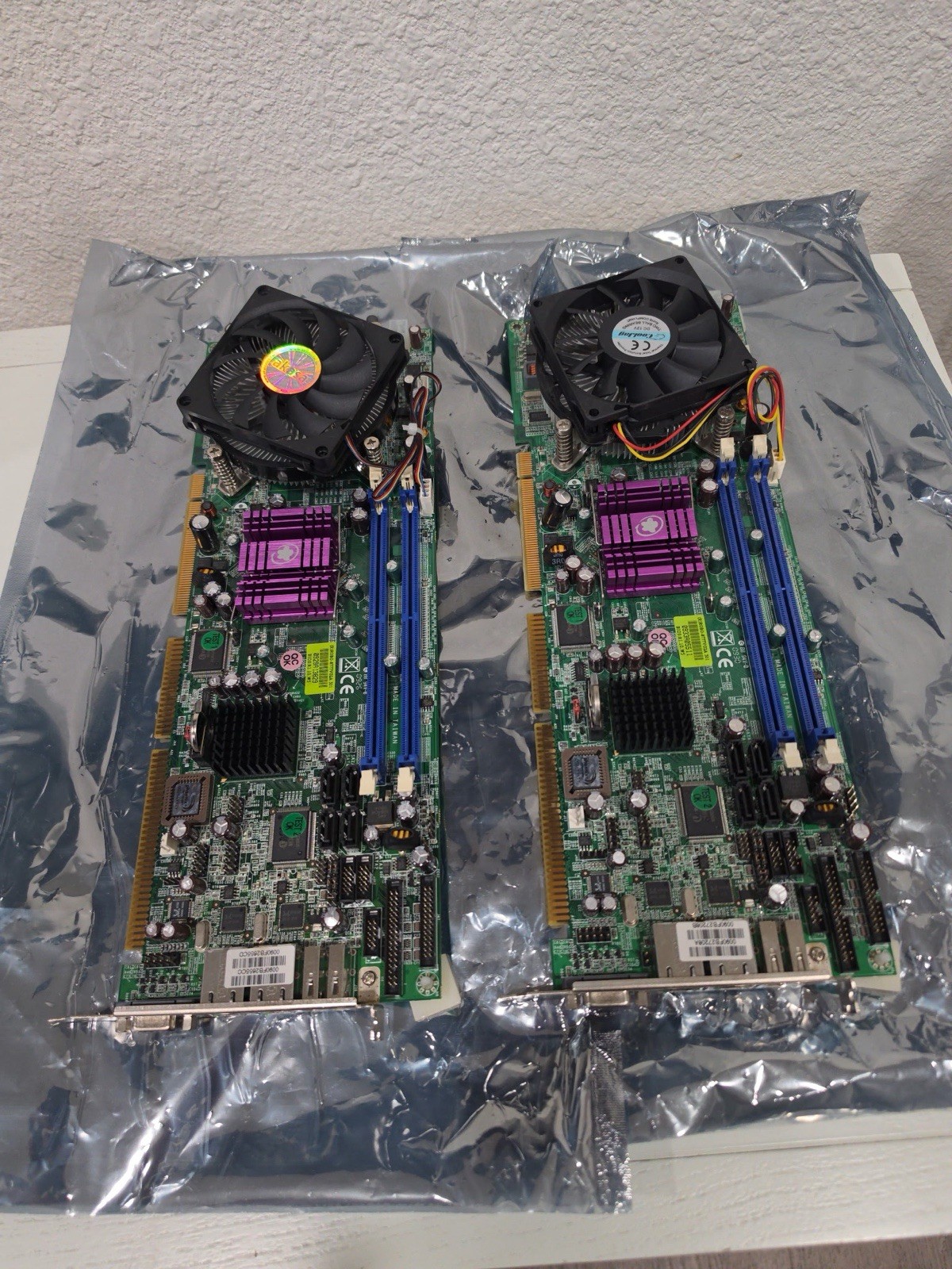 LOT OF 2 Portwell ROBO-8777VG2A BIOS R1.00.W0 Ind MOBOS OPEN BOX