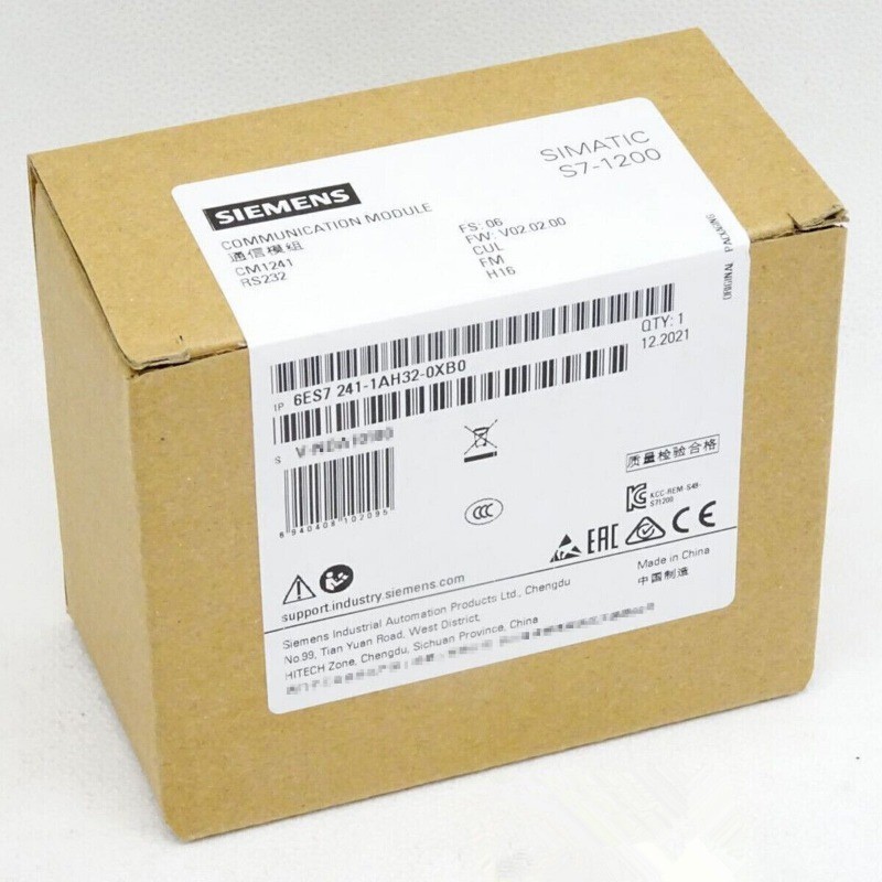 6ES7241-1AH32-0XB0 NEW SIEMENS 6ES7 241-1AH32-0XB0 S7-1200 Communication Module