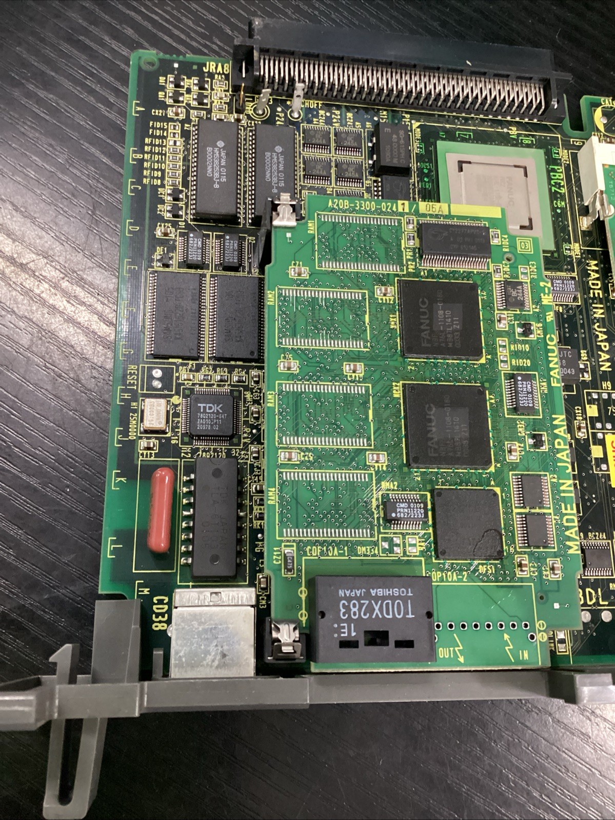 Fanuc A16B-3200-0412/01A Main CPUBoard with Drive/Servo/Memory Boards Used #2