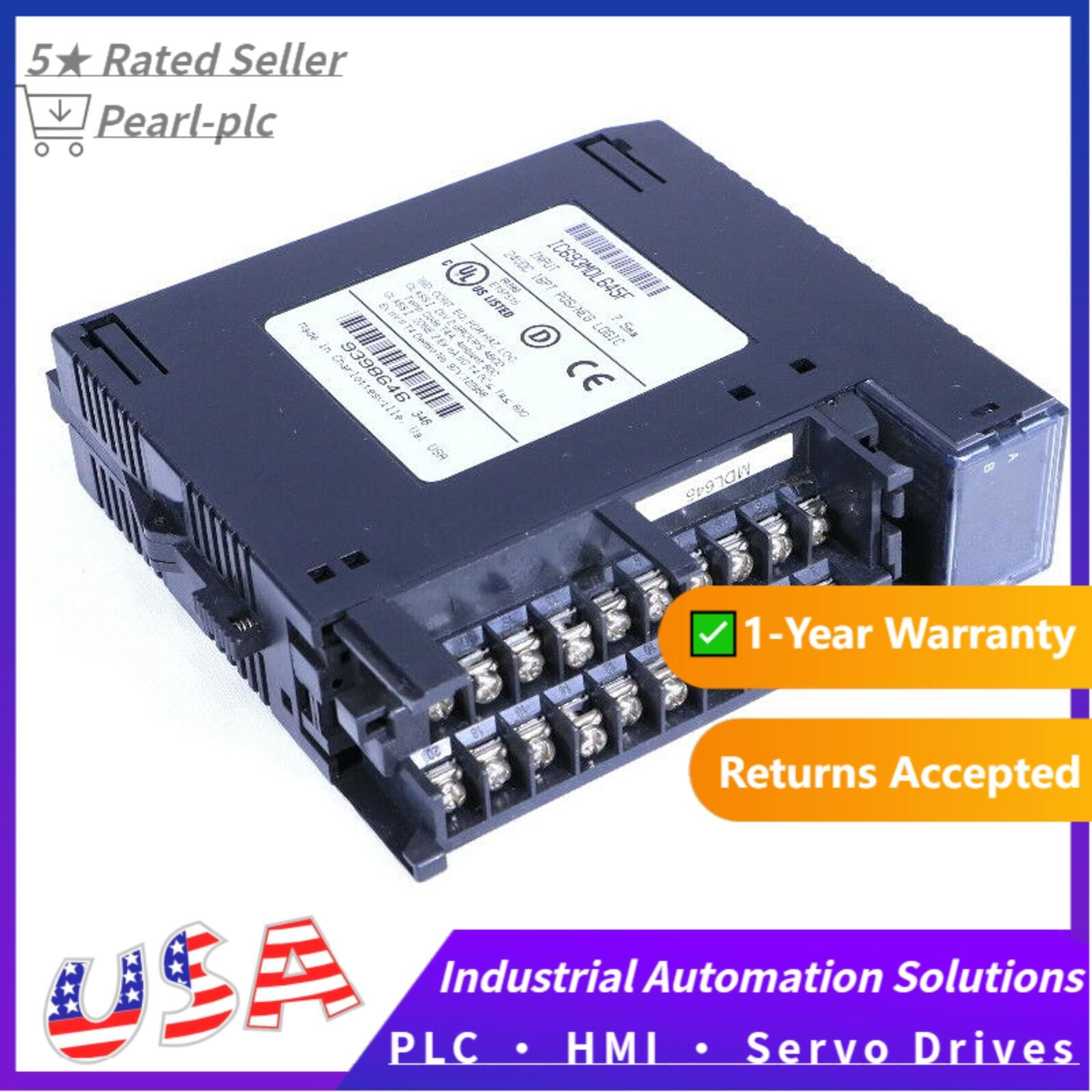 New In Box GE Fanuc IC693MDL645F Input Module