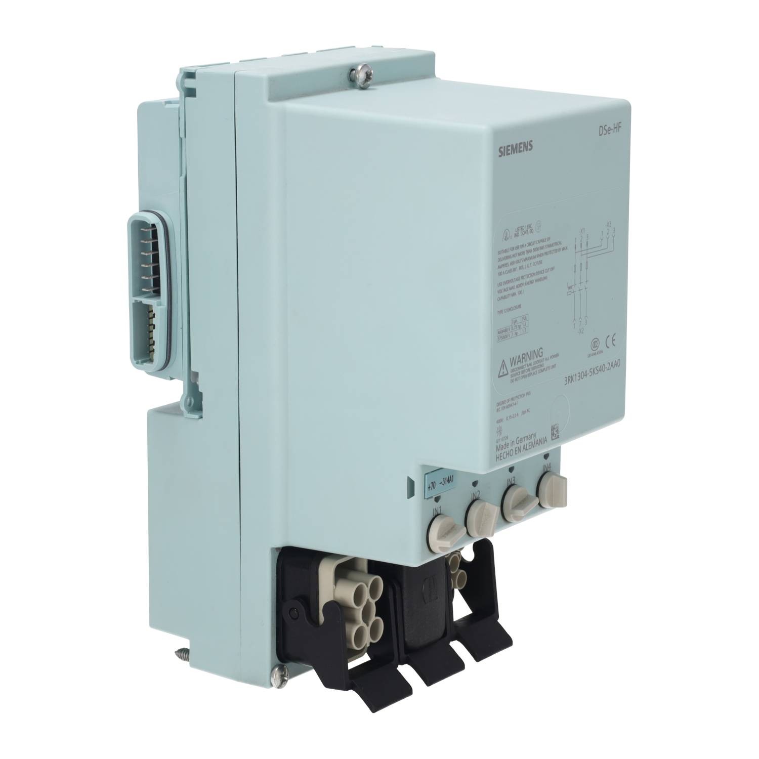 Siemens ET 200pro DSE HF Direct Starter AC-3, 0.9kW / 400V 3RK1304-5KS40-2AA0