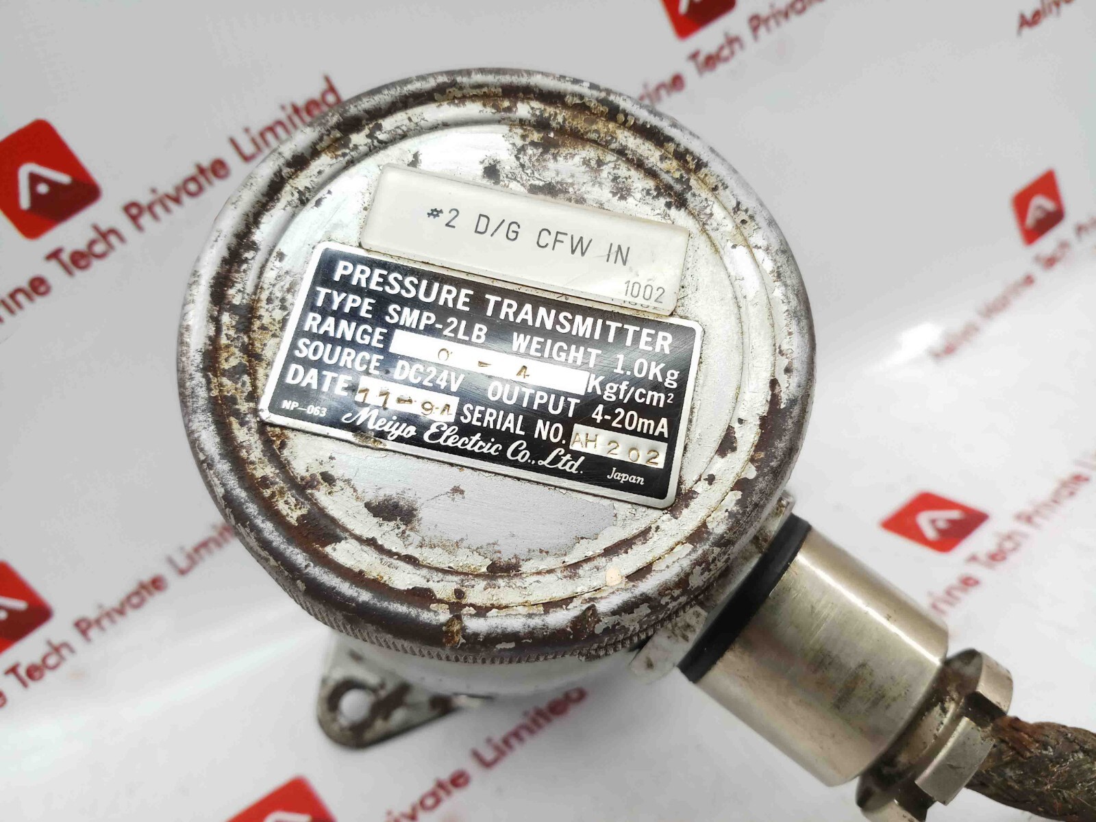 Meiyo Electric Smp-2lb Pressure Transmitter Range 0~4 Kgf/cm2