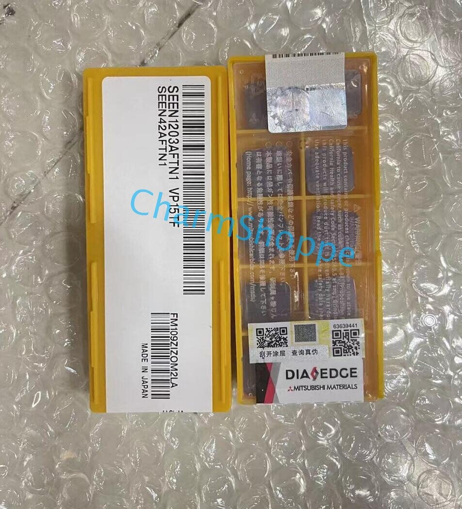 Original 10PCS CNC Carbide Inserts In Box Mitsubishi SEEN1203AFTN1 VP15TF #F