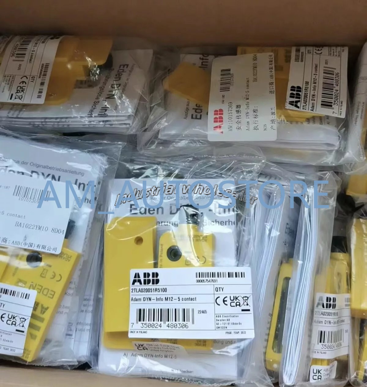 1 PCS Abb 2TLA020051R5100 Non Contact Adam Safety Sensor 24v-dc