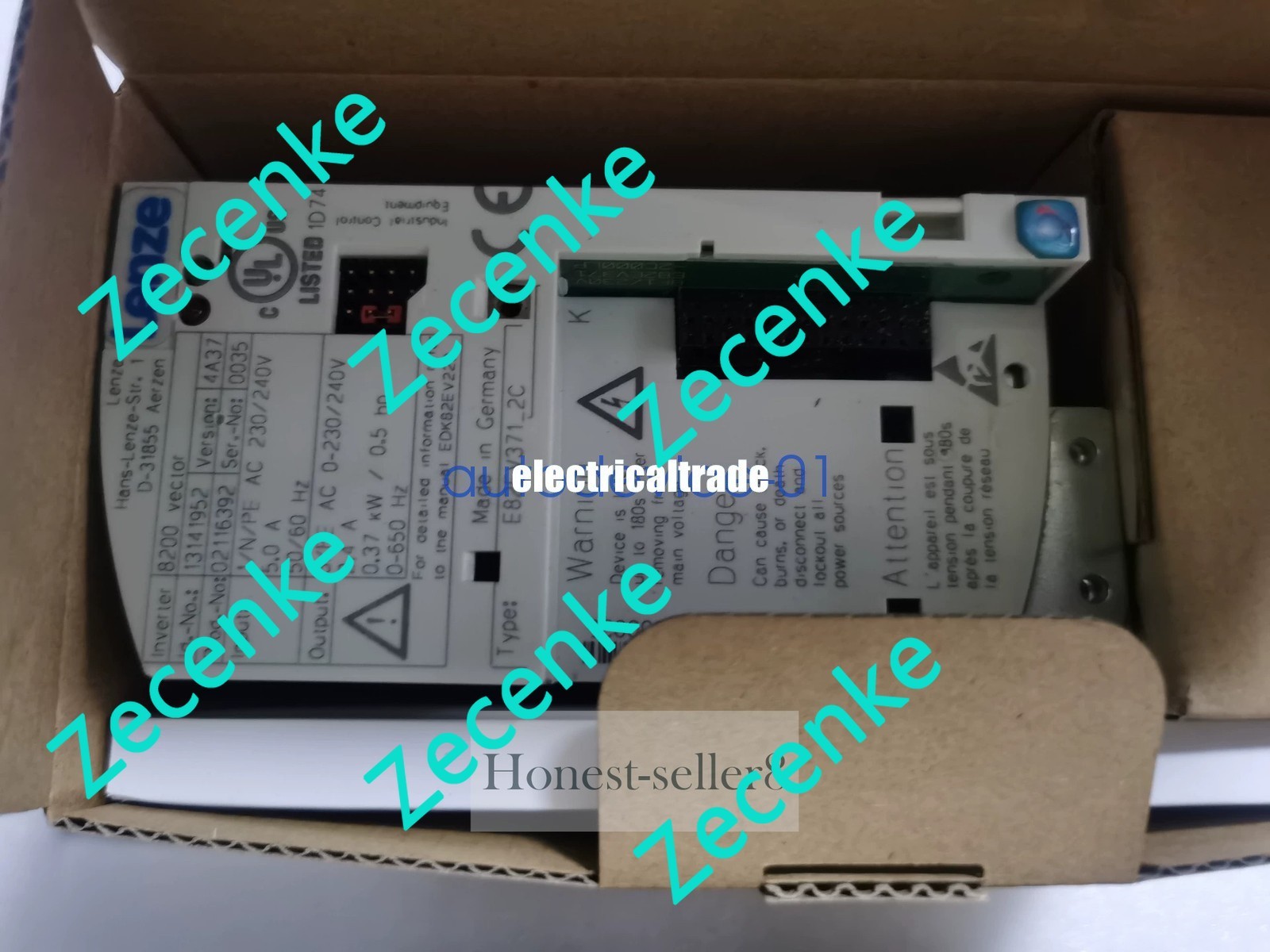 1pcs NEW For LENZE Servo Driver E82EV371K2C Fast Ship DHL/FedEx