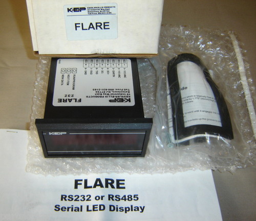 KESSLER ELLIS FLARE RS 232 LED DISPLAY KEP RS232 NEW