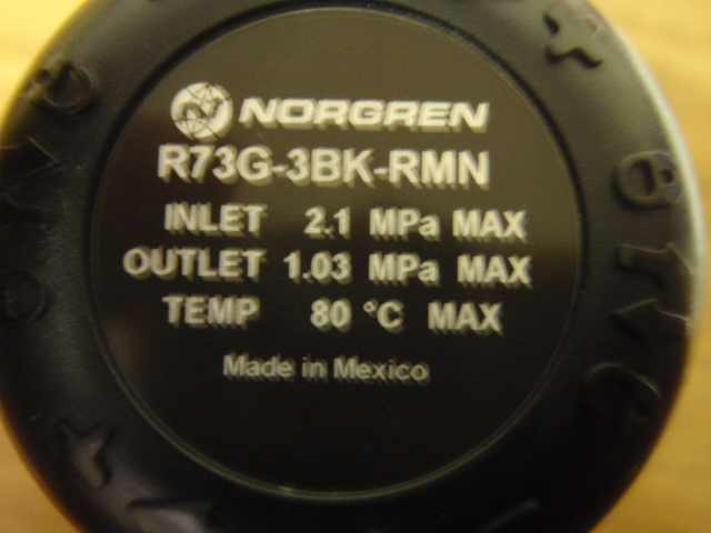 *NIB* Norgren Taco General Purpose Regulator R73G-3BK-RMN_R73G3BKRMN