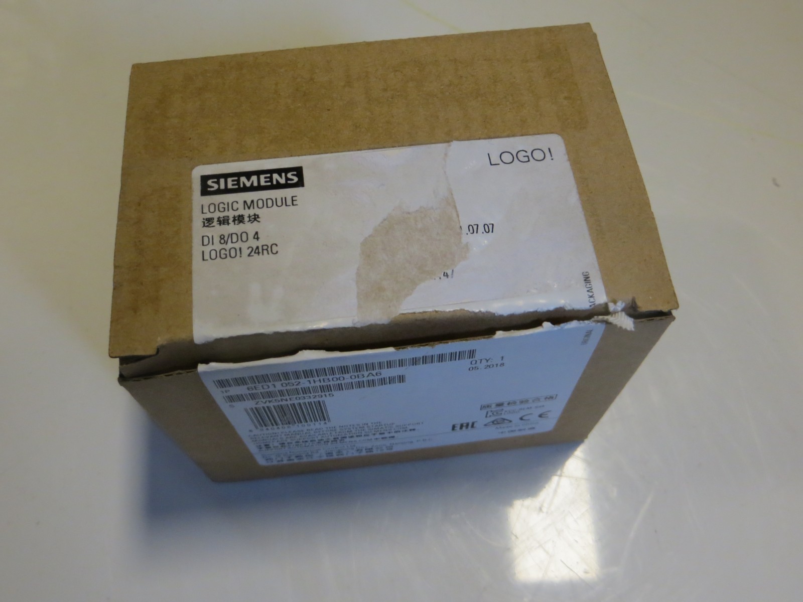Siemens 6ED1 052-1HB00-0BA6 (Logo module)