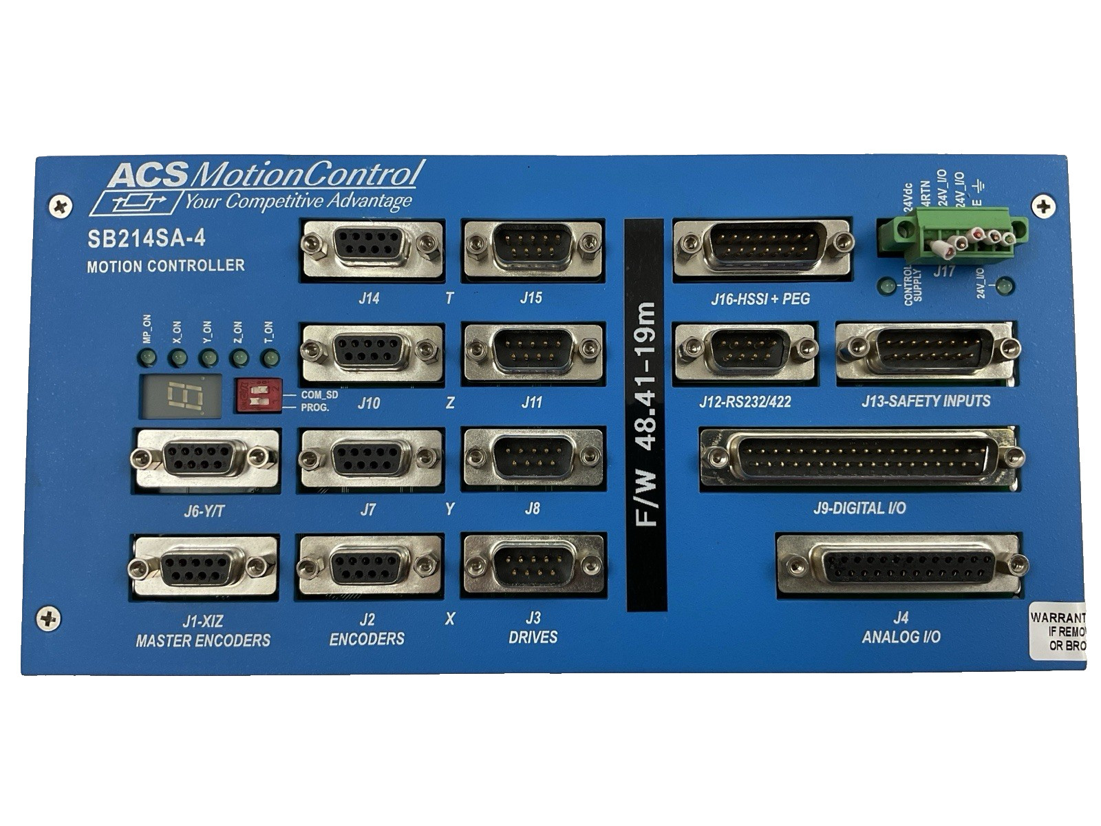 ACS Motion Control SB214SA-4-R-SV Multi-Axis Servo Motion Controller PLC Module