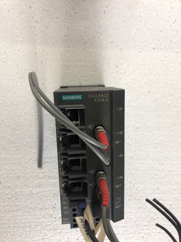 USED Siemens 6GK5204-2BB10-2AA3 SCALANCE X204-2 IE Switch