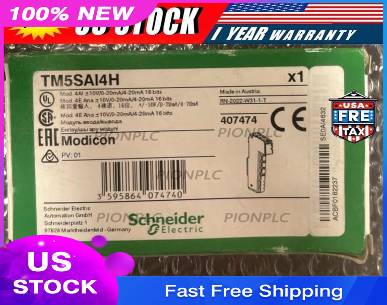 Modicon TM5SAI4H Analog Input Modules- US Free TAX