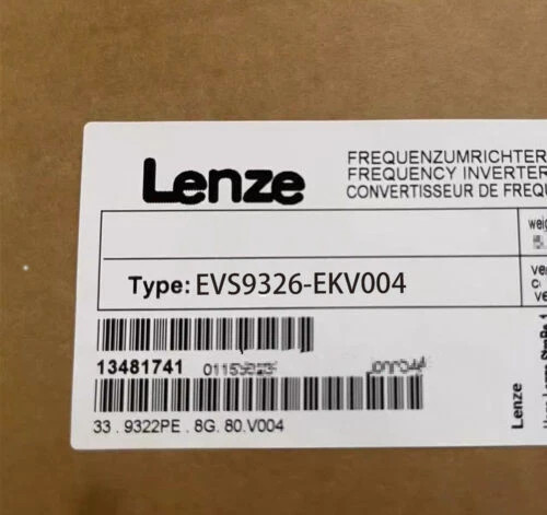 EVS9326EKV004 NEW LENZE EVS9326-EKV004 SERVO DRIVE INVERTER Free Ship