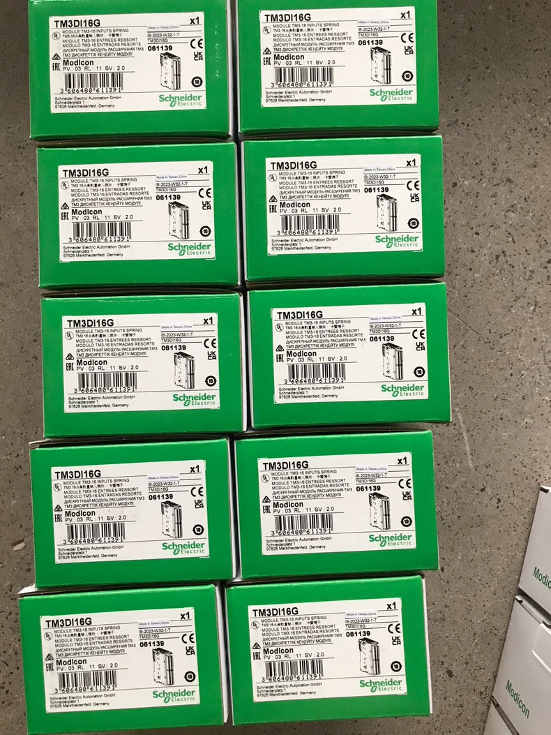 TM3DI16G Modicon TM3-16 Input Module, 24 VDC Spring Terminal Brand New
