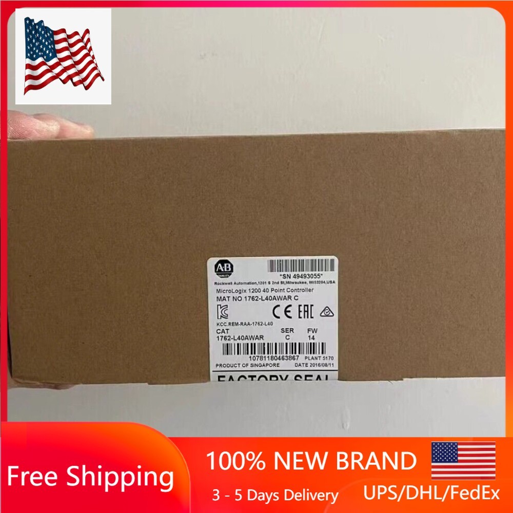 1762-L40AWAR C AB MicroLogix 1200 40 Spot Goods Expedited Shipping HT