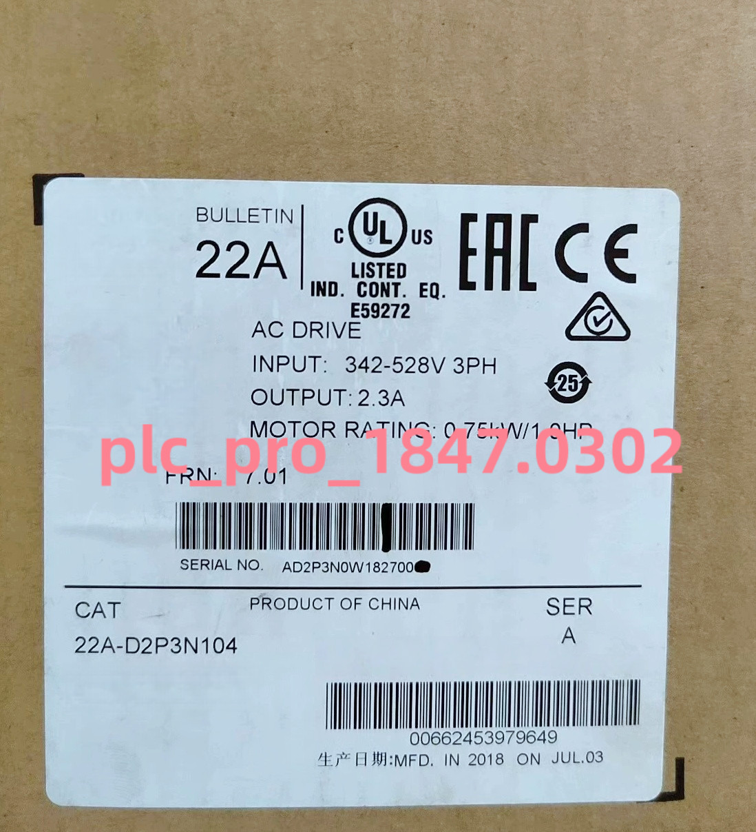 22AD2P3N104 1PCS Brand New AB 22A-D2P3N104 Fast delivery
