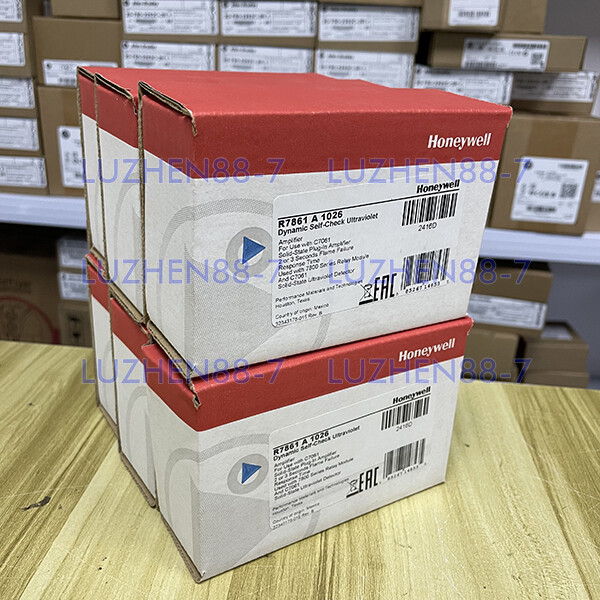 New Genuine HONEYWELL R7861A1026 Ultraviolet Flame Amplifier In Box