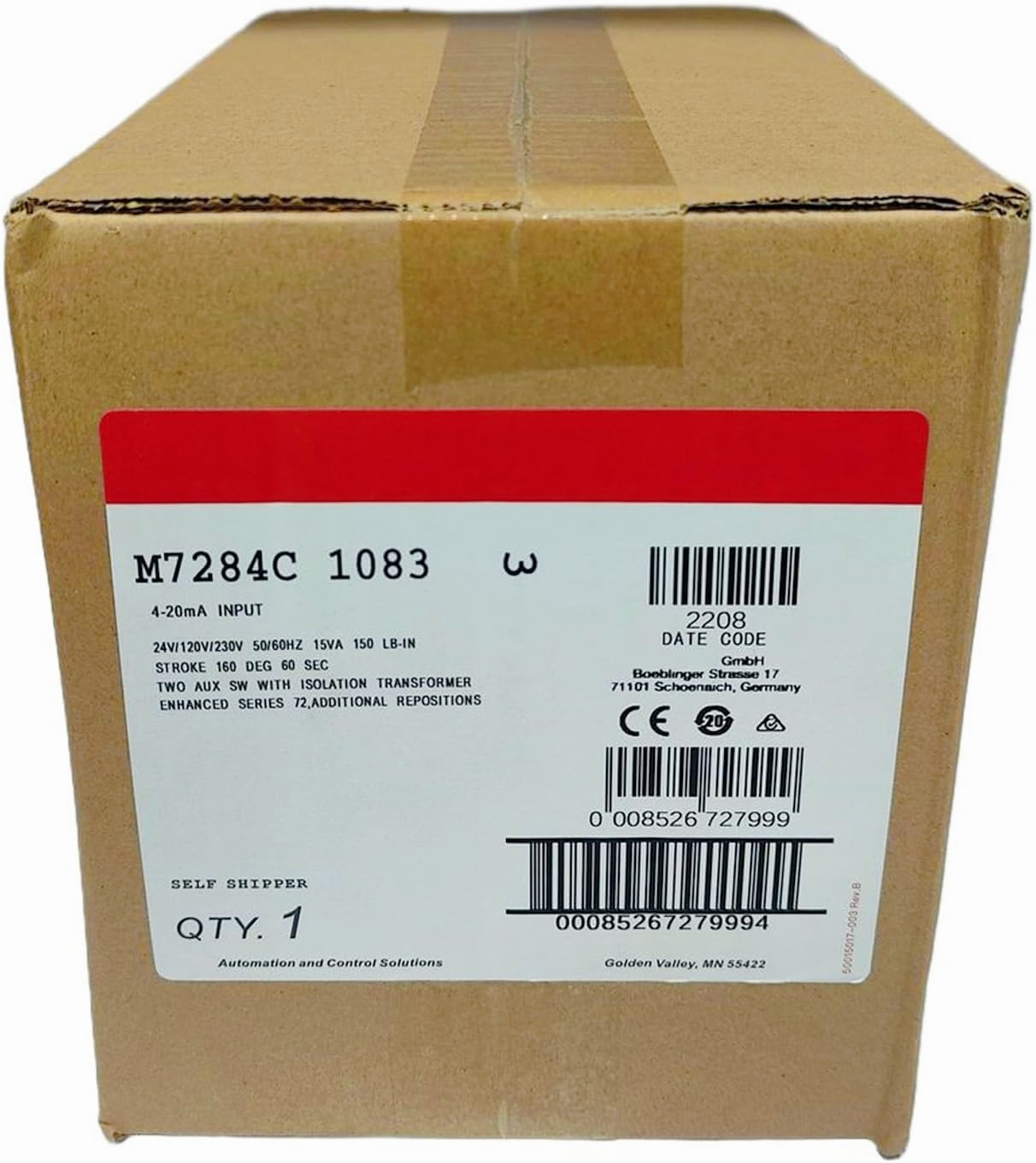 1PCS New Honeywell M7284C 1083 Modutrol Motor M7284C1083