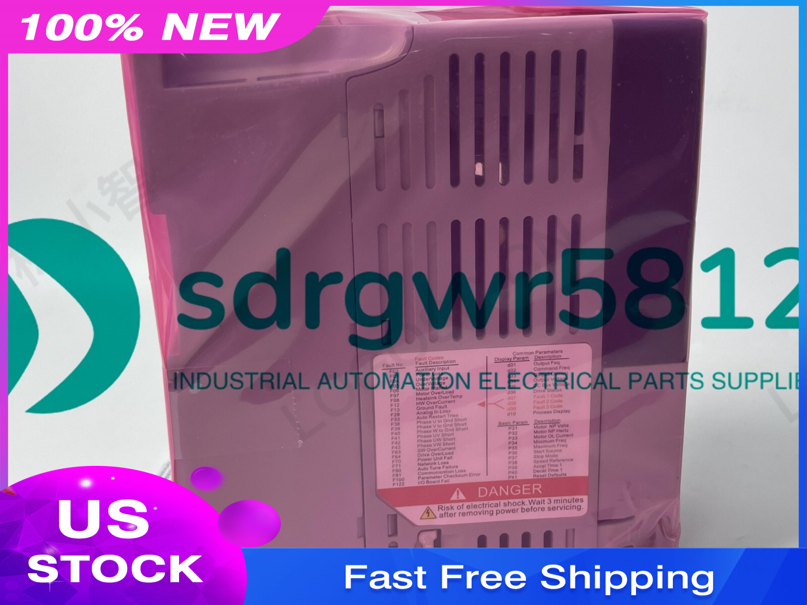 22A-D4P0N104 Allen-Bradley Powerflex 4 1.5KW 2HP AC Drive 22AD4P0N104 US STOCK