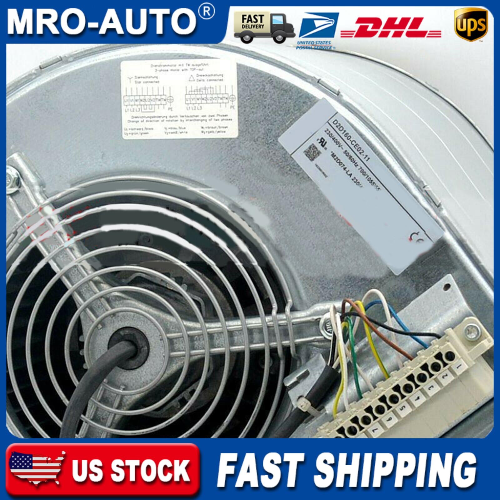 1pc New Siemens Inverter Fan D2D160-CE02-11 230/400V 700W Fast Shipping