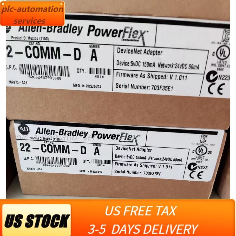 New IN BOX AB 22-COMM-D Powerflex Devicenet Adapter Module Series A FAST SHIP
