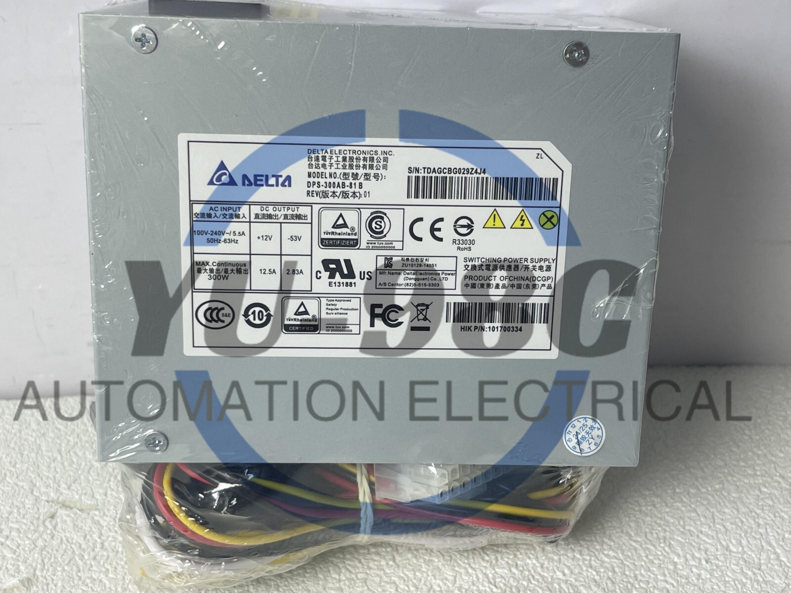 1pc New DELTA DPS-300AB-81B Hard Disk Recorder Power Supply