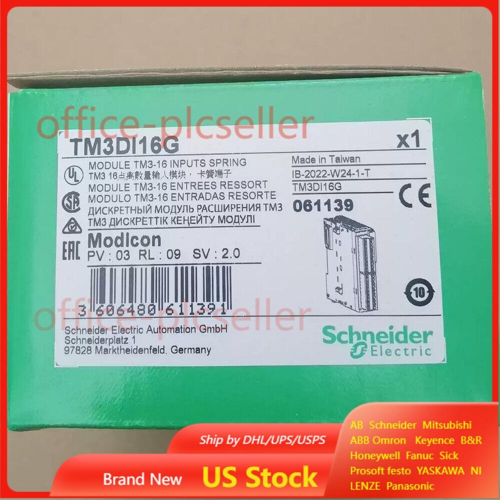 TM3DI16G Schneider TM3DI16G Module New In Box Free Shipping