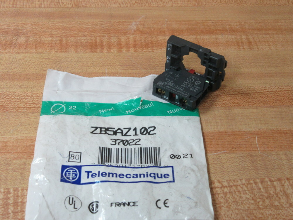 Telemecanique ZB5AZ102 Pushbutton Contact Block 307022
