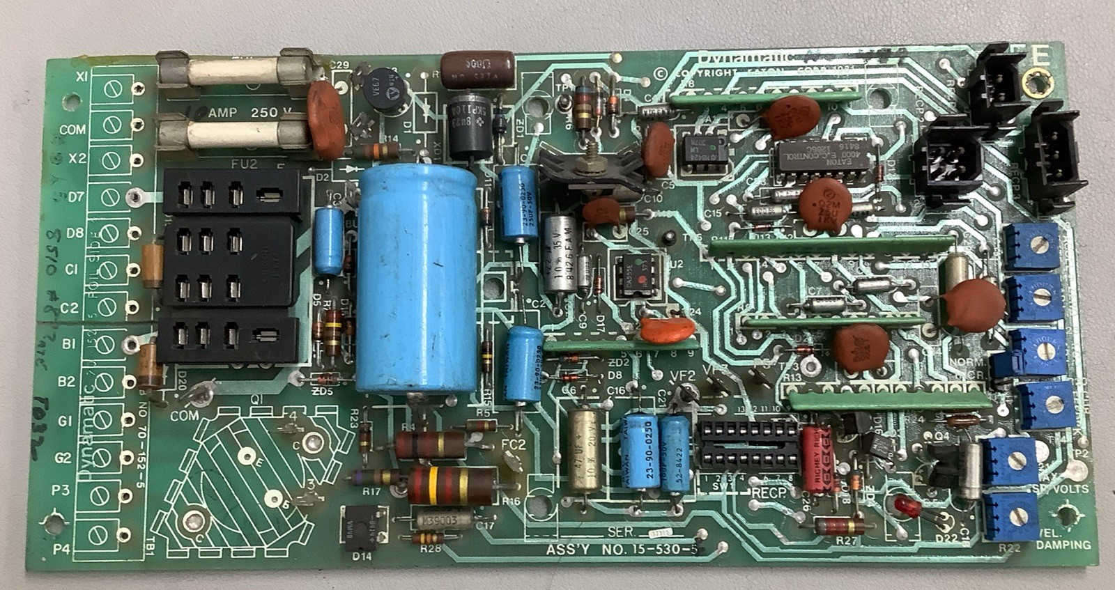 Dynamatic Control/Interface Board 15-530-5 for Model 4000 Controller (TBC)