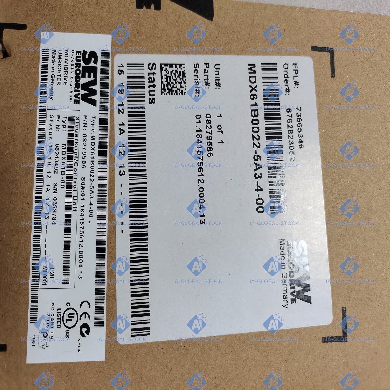 One Sealed and NEW SEW Fast Ship MDX61B0022-5A3-4-00 With 1 Year warranty