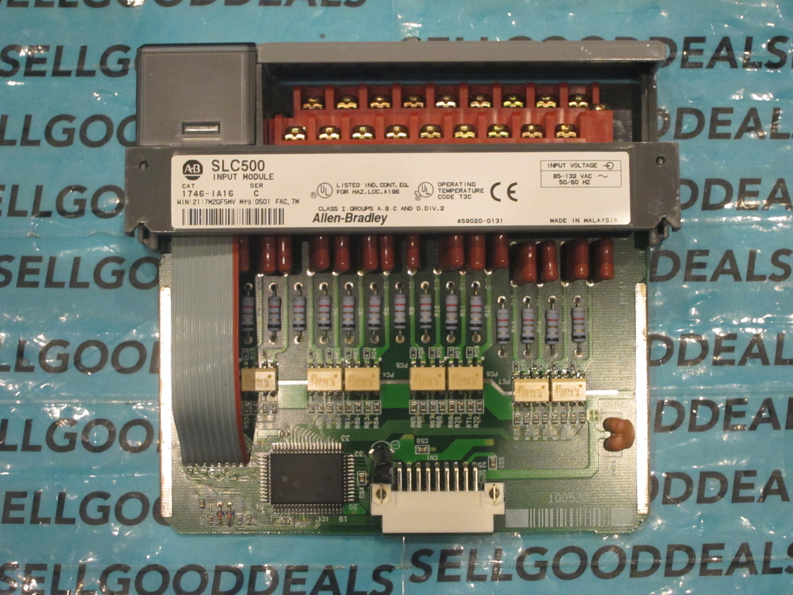 Allen Bradley 1746-IA16 Input Module SLC500 120V 1746IA16